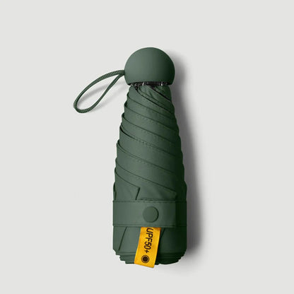 Capsule Pocket Umbrella with Sun Protection