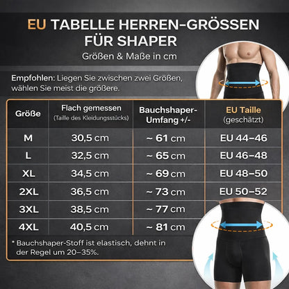 VeroForma™ Men's Shaping Shorts — Instantly Confident with a Slim, Powerful Silhouette