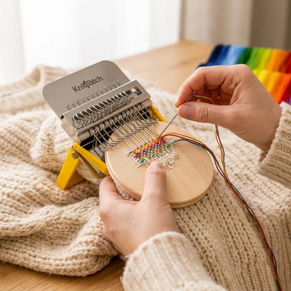 Clothing Repair Tool with Patches