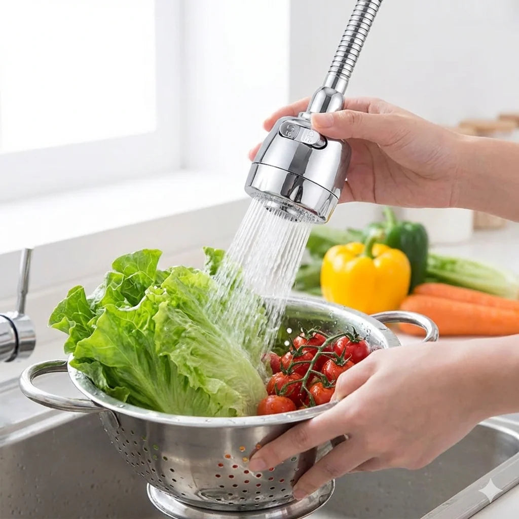 Aquaflex360™ — Master Every Corner Effortlessly and Transform Sinks into Pure Ease