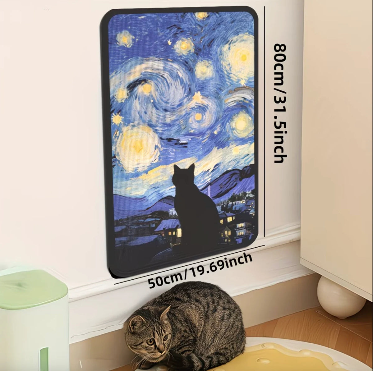 Purrtrait™ Artistic Cat Scratching Board