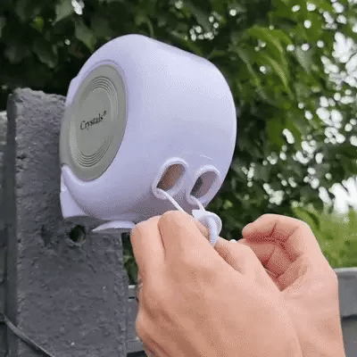 MegaDry™ Retractable Clothesline 2×15 m