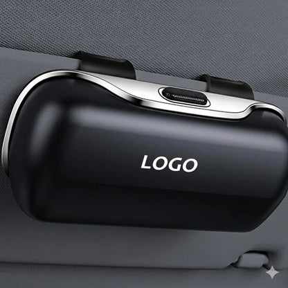 Car Sunglasses Case with Sun Visor Clip