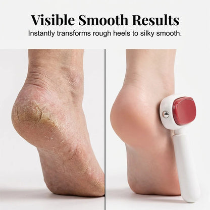 Double-sided foot scraper against calluses