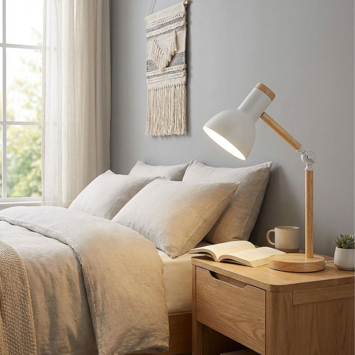 HoutLicht Desk Lamp for Office Desk