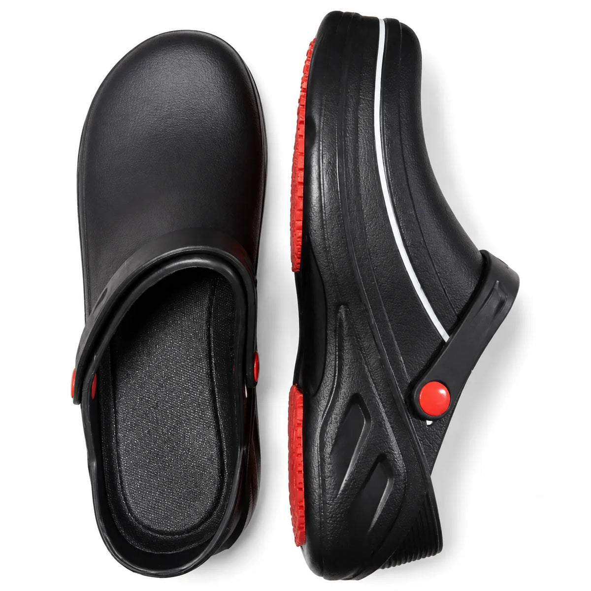 Waterproof, slip-resistant, oil-resistant work shoes