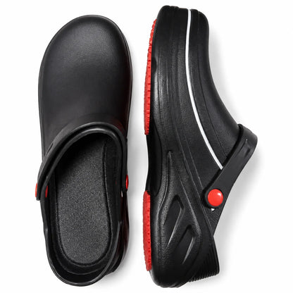 Waterproof, slip-resistant, oil-resistant work shoes