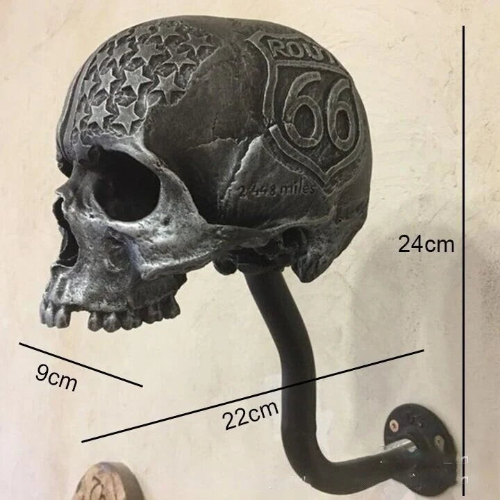 SkullGuard™ — Attract all eyes with a fearless, rock-solid helmet display