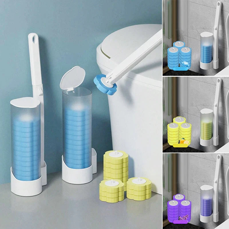 Disposable Toilet Brush for Bath & WC