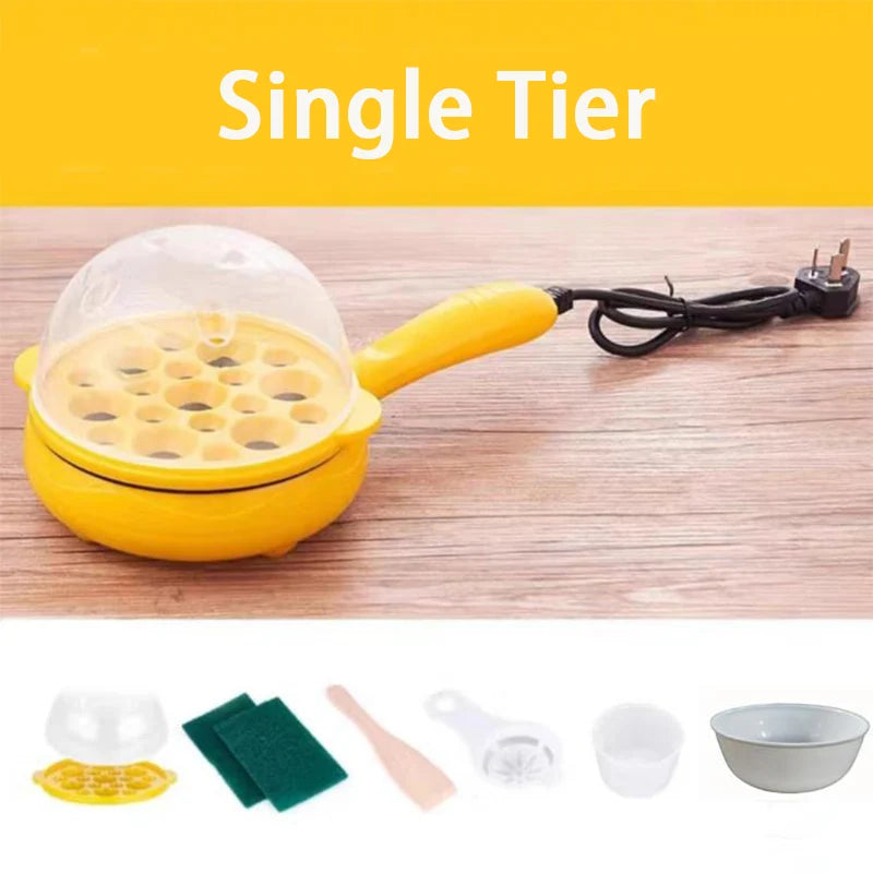 2-in-1 Electric Pan & Egg Cooker