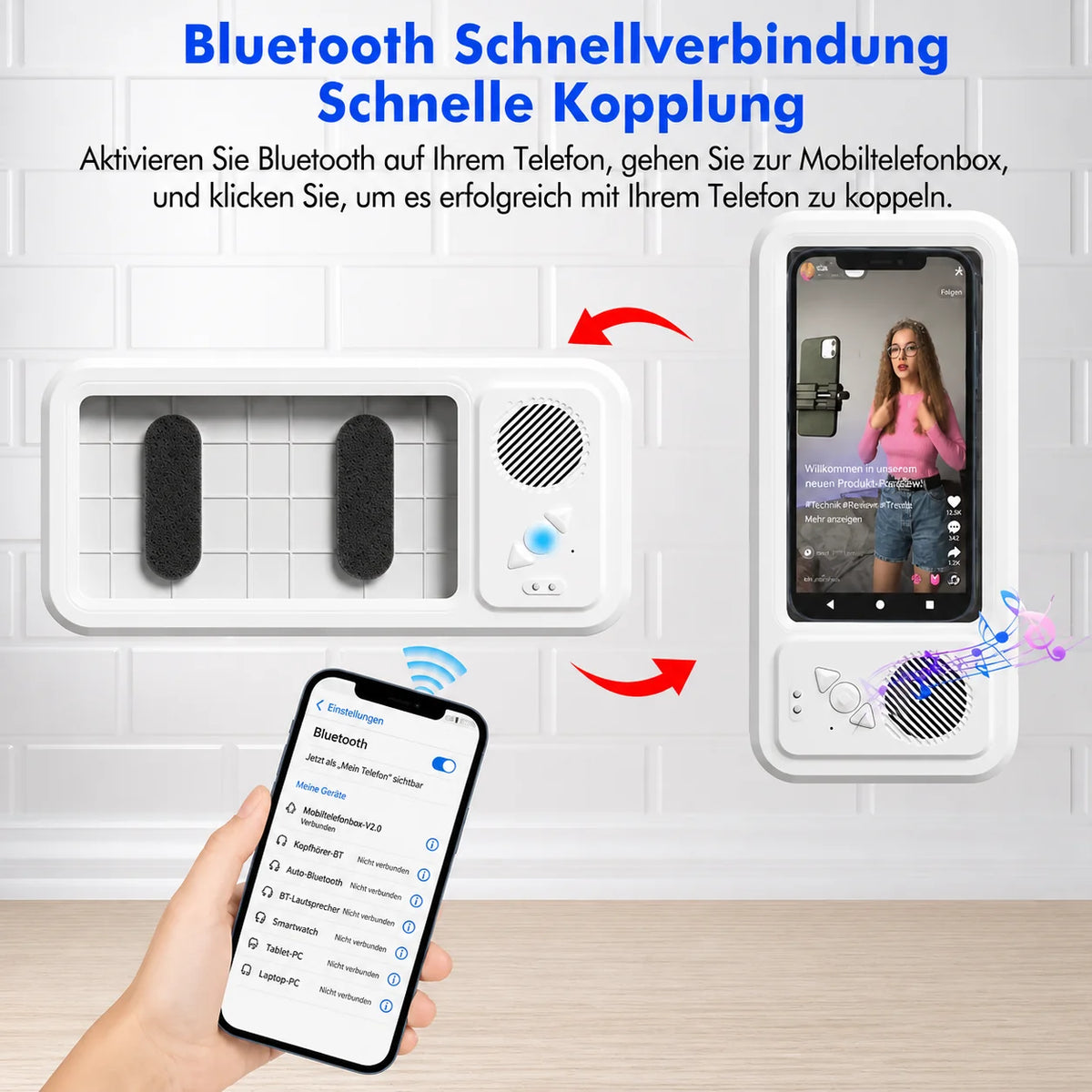 AuraStream™ — Transform Your Shower into Your Personal Concert Stage Full of Freedom and Crystal-Clear Music Joy