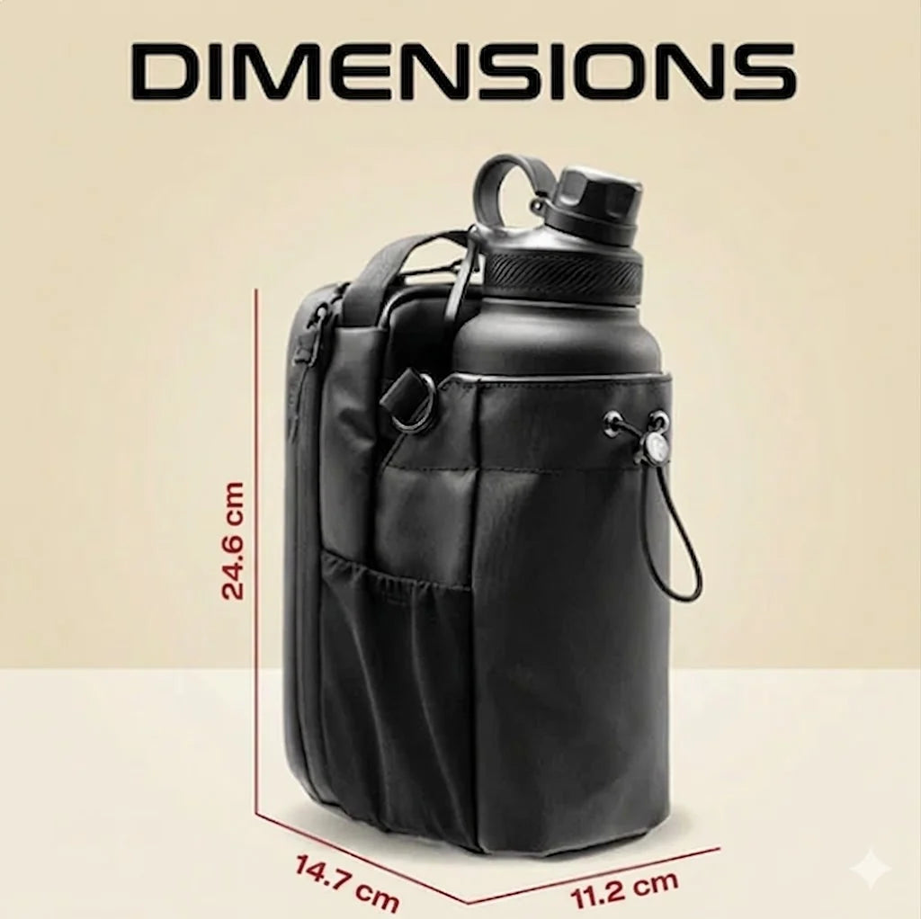 Magnetic Sports Bag with Bottle Holder