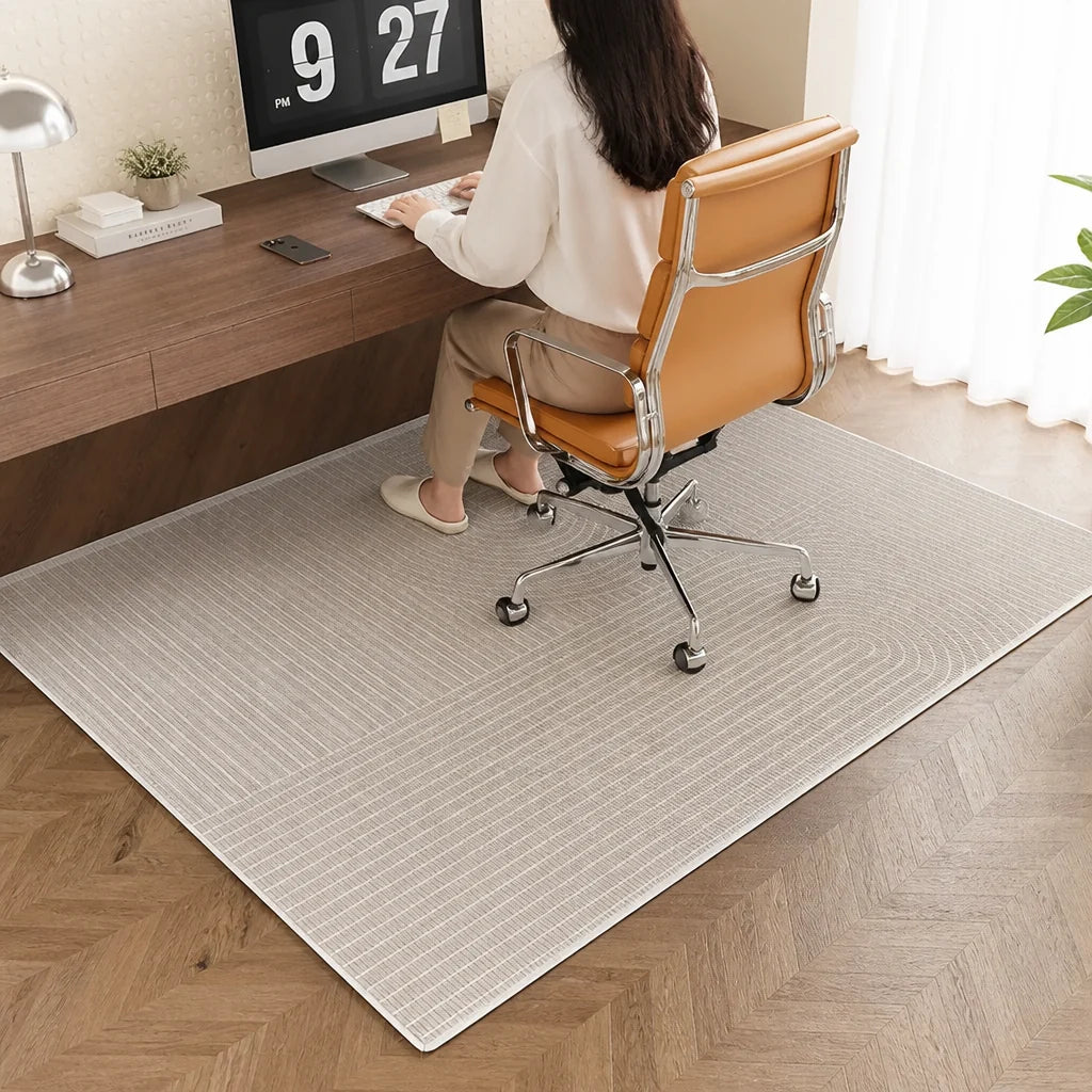 Non-slip modern floor mat for desk & chair