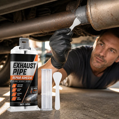 1 +1 FREE | Two-Component High-Temperature Exhaust Pipe Repair Adhesive (50 ml)
