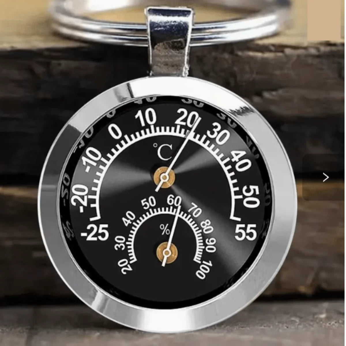 2-in-1 Thermometer & Hygrometer for Indoor and Outdoor Use