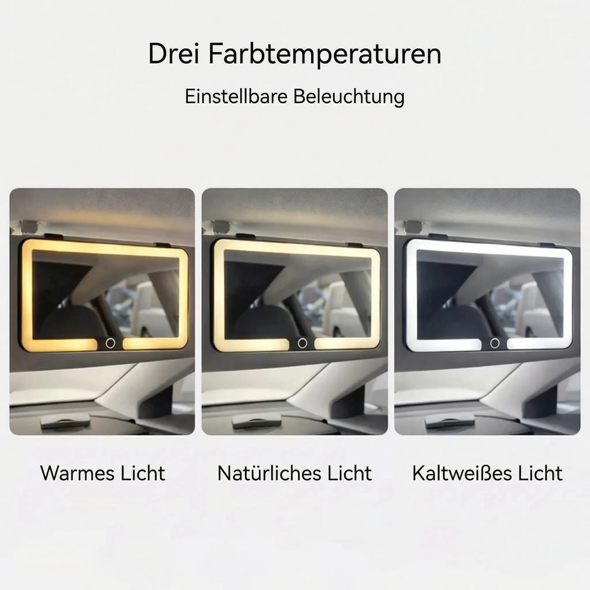 Car Makeup Mirror with Light – GlowVisor