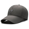 Perforated breathable men's sports cap