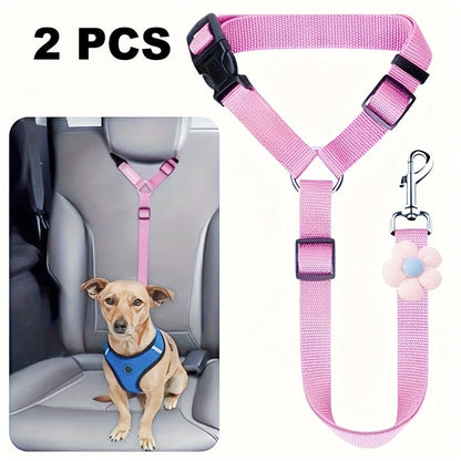 Dog Safety Belt & Leash 2-in-1