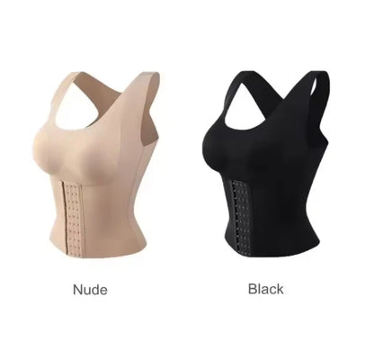 WaistSculpt™ Push-up Bra with Adjustable Straps and Removable Pads