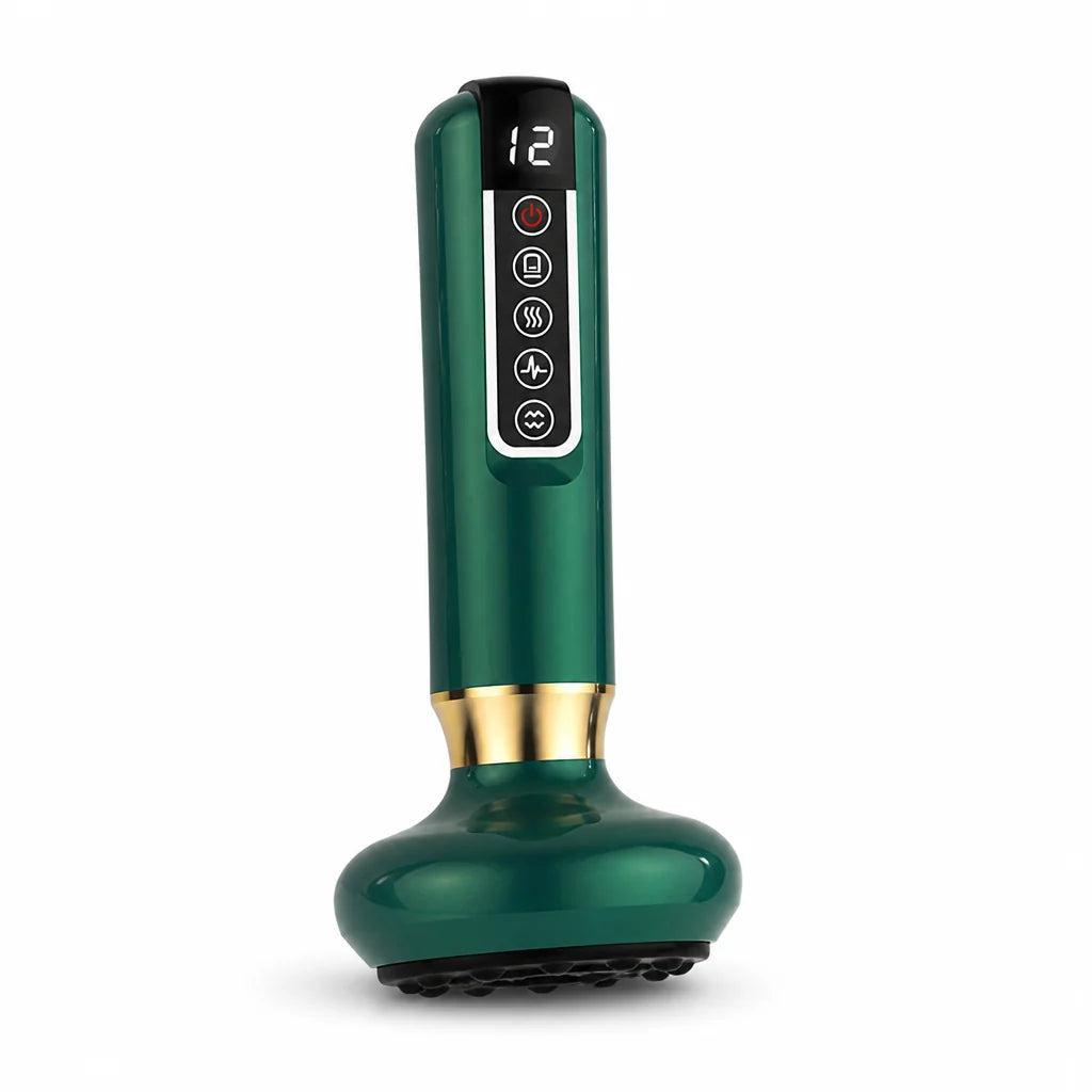 Rechargeable Handheld Vacuum Cleaner with Heating Function for Cupping Massage