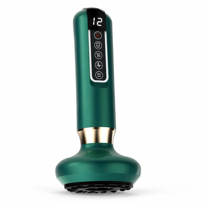 Rechargeable Handheld Vacuum Cleaner with Heating Function for Cupping Massage