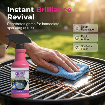 PyroFlash™ — Banishes Grease and Dirt So Your Grill Shines Like New Again!