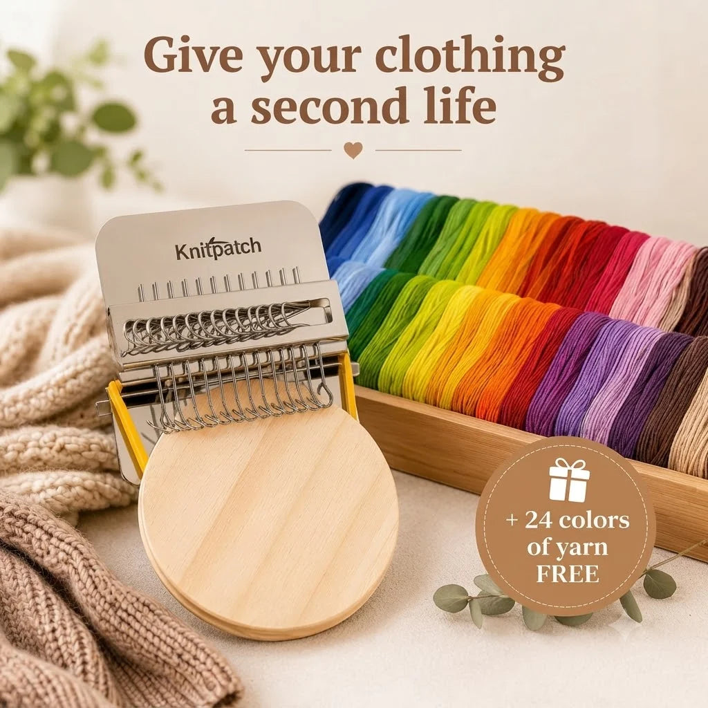 Clothing Repair Tool with Patches