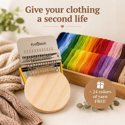 Clothing Repair Tool with Patches