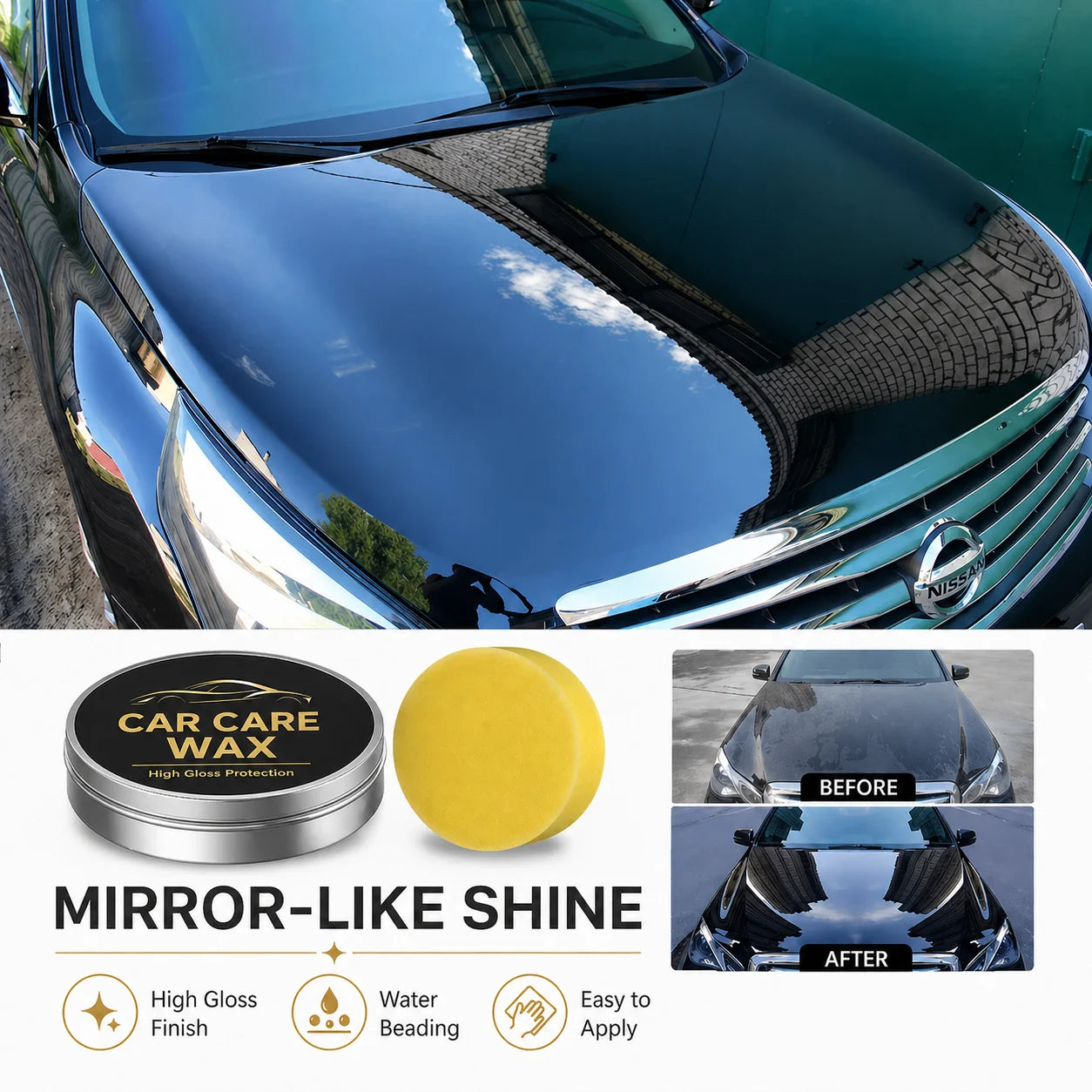 Ceramic Wax for Cars – Paint Protection & High Gloss