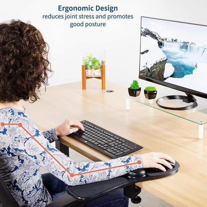 Ergonomic Armrest with Mousepad