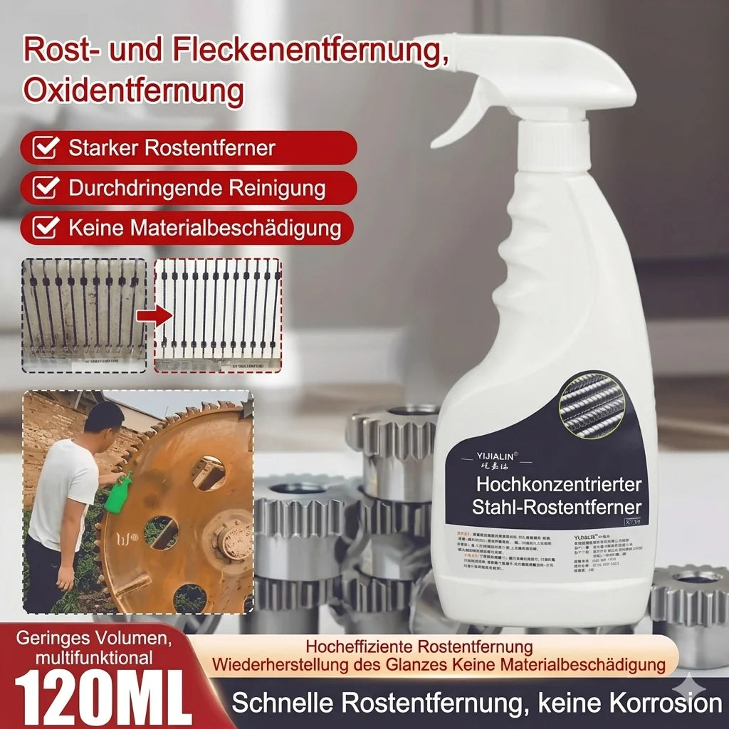 SteelRevive™ Rust Remover Spray – Fast & Damage-Free Rust Removal