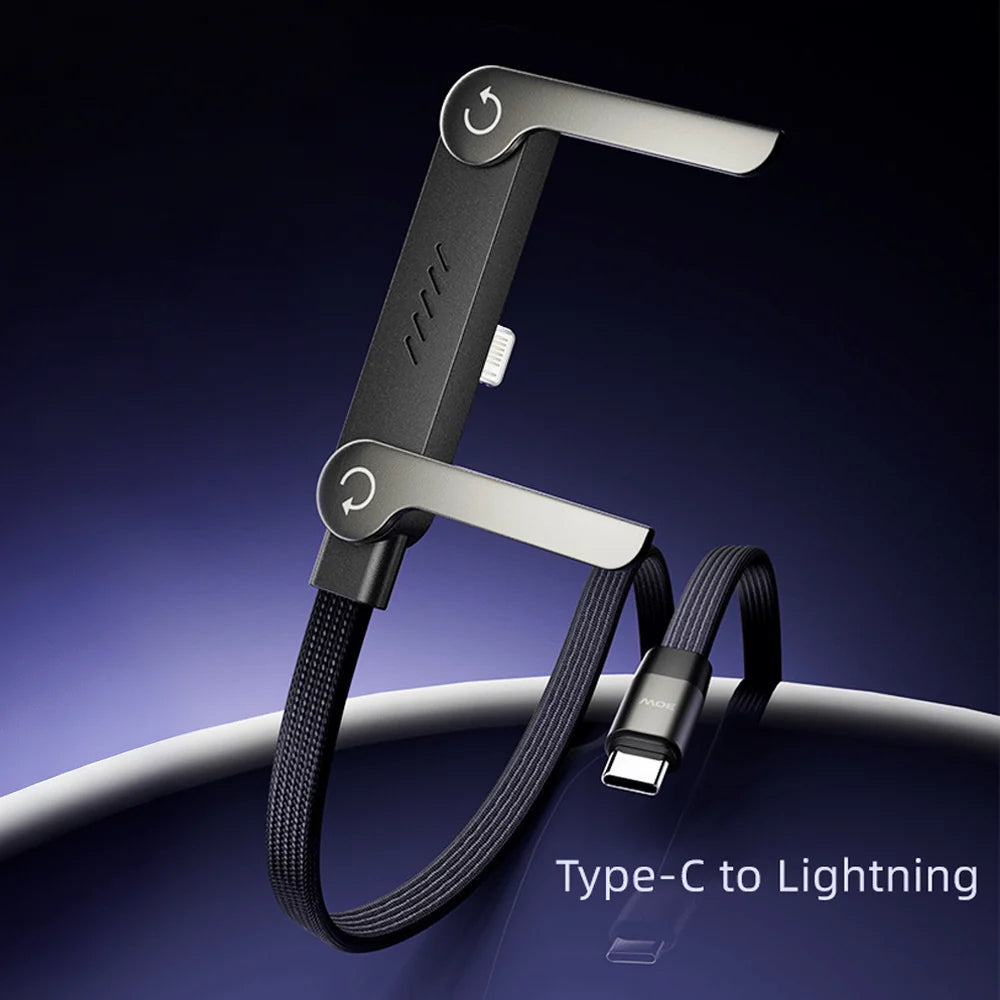 VeloGrip™ Power Cable — Lightning-Fast Charging and Rock-Solid Grip for Unlimited Freedom