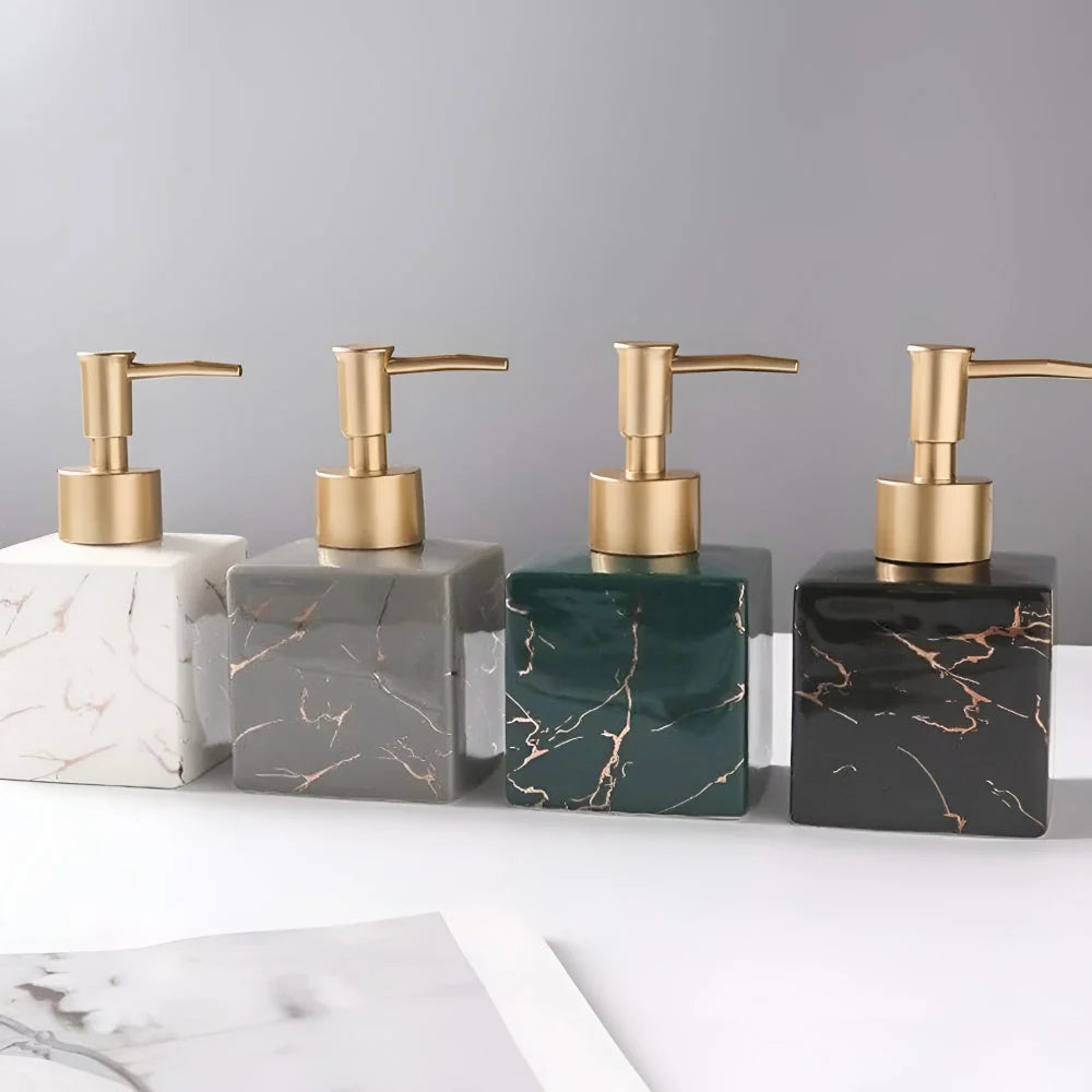 pureMarbelle Soap Dispenser with Marble Look