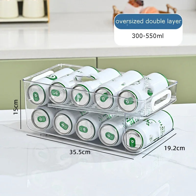 Transparent Refrigerator Organizer
