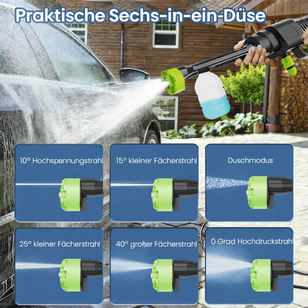 TurboJet™ High-Pressure Cleaner — Effortless, Scratch-Free Cleanliness Anywhere