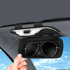 Car Sunglasses Case with Sun Visor Clip