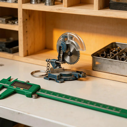 EdgeCraft™ Mini Grinder Keychain — Compact, Decorative, and Always Within Reach