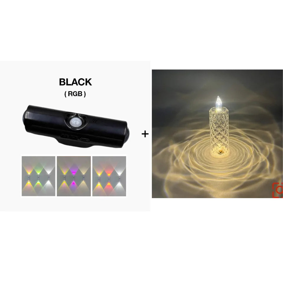 GlowAura™ — Transform dark rooms into radiant cozy oases with magical color variety and smart motion detection