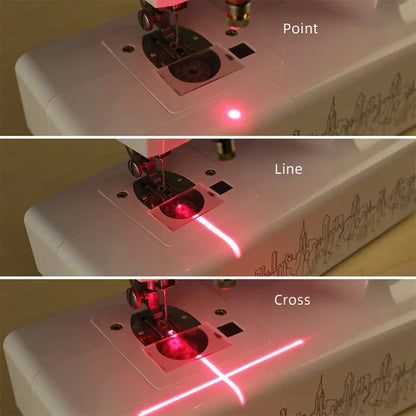 Magnetic Laser Guide for Sewing Machines