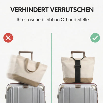GripTether™ — Never chase your bag again and travel relaxed