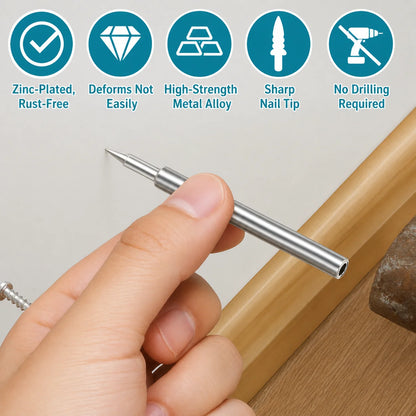Skirting Board Nail Set – Double Head System 100 Pieces
