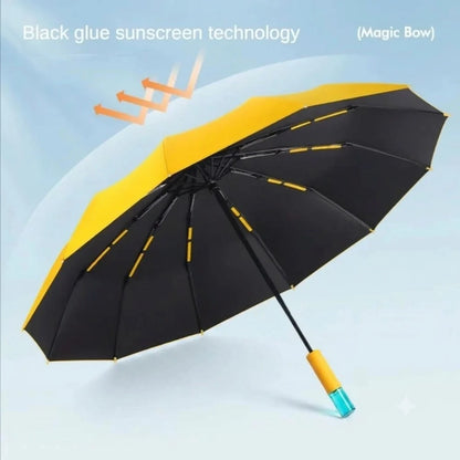 Wind- and waterproof pocket umbrella with UV protection