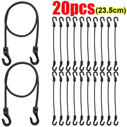 Bungee Cord with Double Hooks for Camping