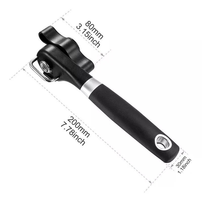 Stainless Steel Can Opener with Comfort Handle