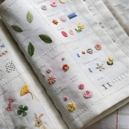 SoftStitch Embroidery Book with Practice Pages
