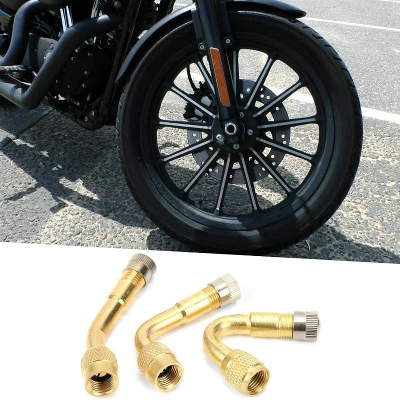Flexible 3-Angle Tire Valve Extension Set