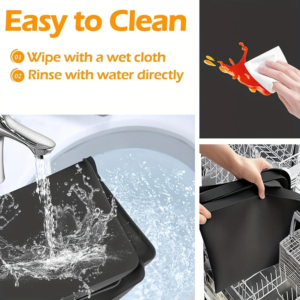 Silicone Protective Mat 60x60 cm for Washing Machine and Dryer