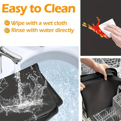 Silicone Protective Mat 60x60 cm for Washing Machine and Dryer