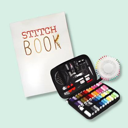 SoftStitch Embroidery Book with Practice Pages