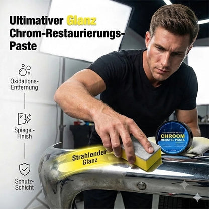 Chrome Repair Paste with Sponge 50g